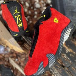 Jordan Retro 14 "Ferrari" (Size 9.5)