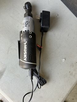 Husky electric ratchet charger sale