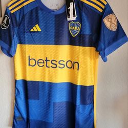 Adidas mens 2026 Boca Juniors Home Jersey Authentic Size XL No Trade 