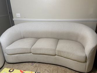 Sofa & 2 Barrel Arm Chairs