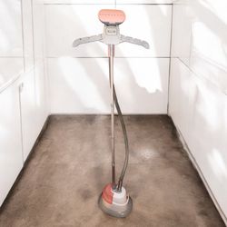 Pink Stand Up High Capacity Garment Steamer 