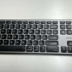 Macally Wireless Bluetooth Keyboard For Laptop Computer  Practically New