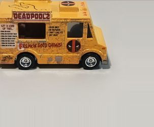 Hot Wheels Marvel Deadpool'2 Chimichanga Food Truck Mattel 2017