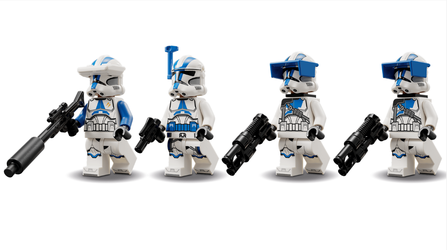 75345 501st Clone Troopers Battle Pack (MINIFIGURES ONLY)