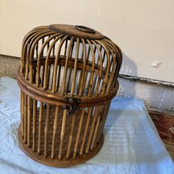 Bamboo Bird Cage