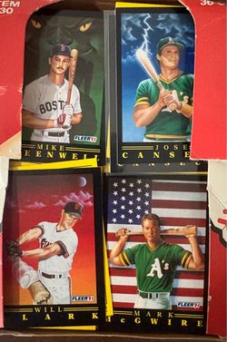 Fleer 91 Baseball Cards Set of 582 cards and 41 Team Stickers by