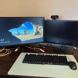 HP Computer With Monitor 