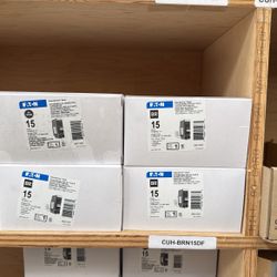 Eaton BRN115DF Arc Fault Ground Fault Breaker