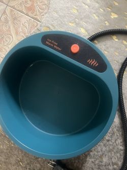 Pet heated bowl 