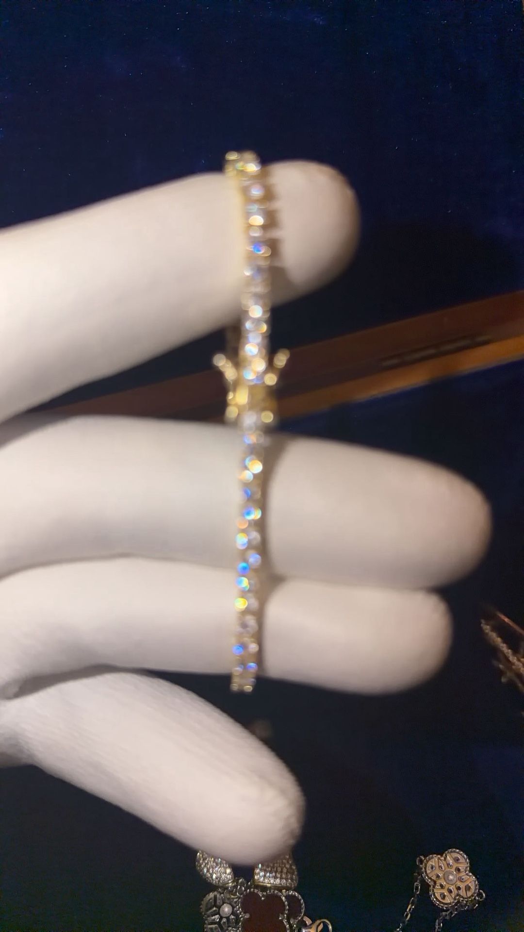 Moissanite Tennis Bracelet