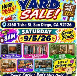 GARAGE SALE (STILL ONGOING)