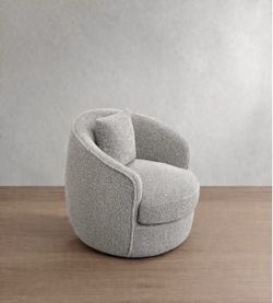 Gray Swivel Chair - No Assembly Required (New in Box)
