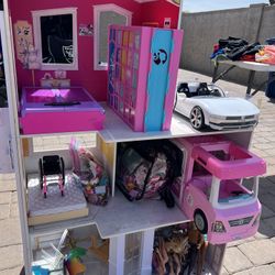 Barbie Dream House & Accessories & Barbies & Dream Car