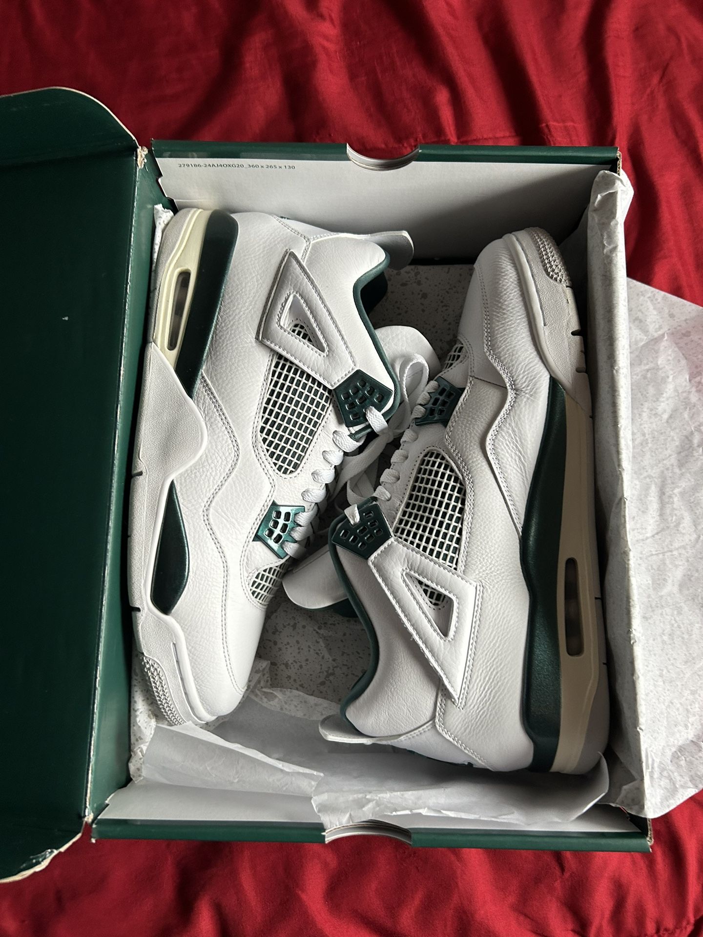 Jordan 4 Retro Oxidized Green Size 13