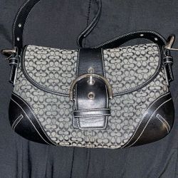 vintage Coach Shoulder Purse 