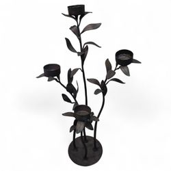 Pottery Barn Metal Candle Holder, 20 Inch 