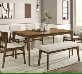 Dining table set with chairs