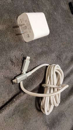 PD Fast Charger Wall Adapter with Anker Lightning Cable