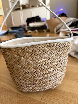 Claudie Pierlot Woven Straw Crossbody Bag $30 OBO