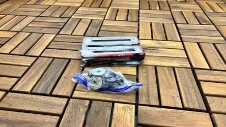 Rear bamper shims and nuts set Ferrari F430 4.3 AMT F1 Gear