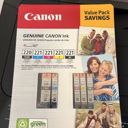 Canon 221 Ink Jet Value Pack