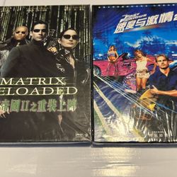 New Japanese DVDs Matrix And Fast And Furious 