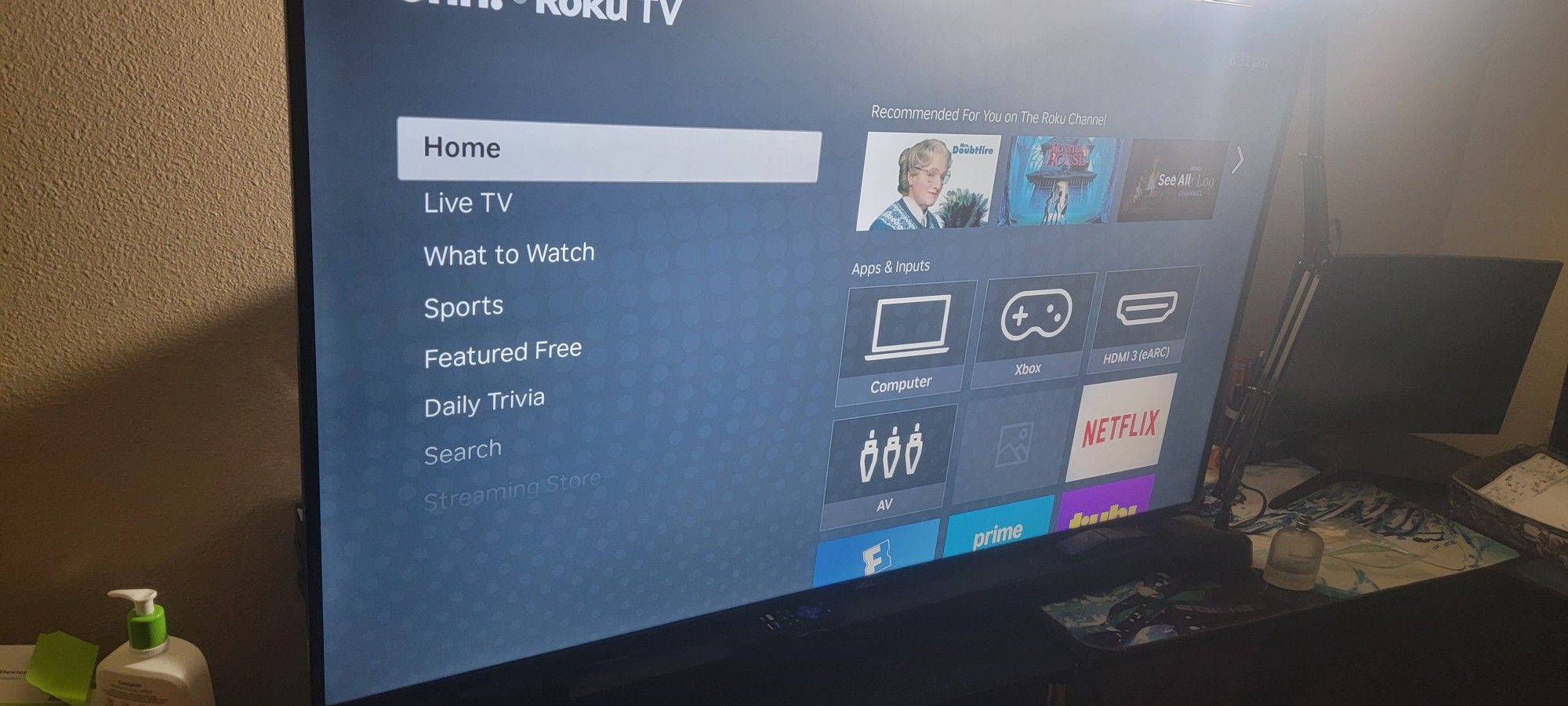 55" roku tv with samsung Sound system