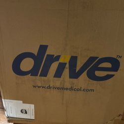 Drive Medical Steel Folding Frame Commode New 