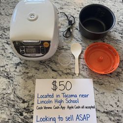 Rice Cooker 🌾 Tiger JBV-10CU Rice Cooker - Used Once! 
