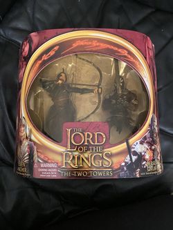 The Lord of the Rings Elven Archer & Berserker Uruk-Hal
