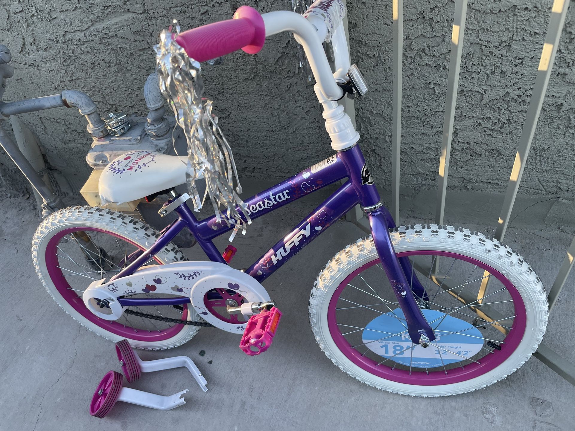 Girls Bike 18”
