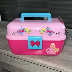 Barbie Tackle Box/Makeup Case, Pink Mattel Barbie Accessories, 2013