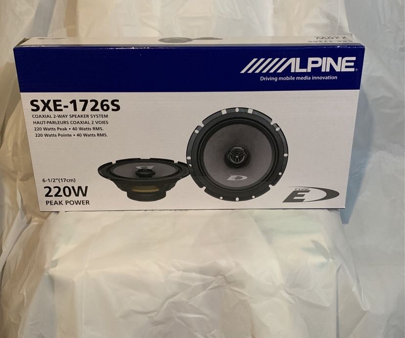 Alpine 6.5” Speakers