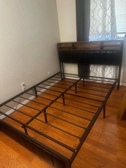 Queen bed frame