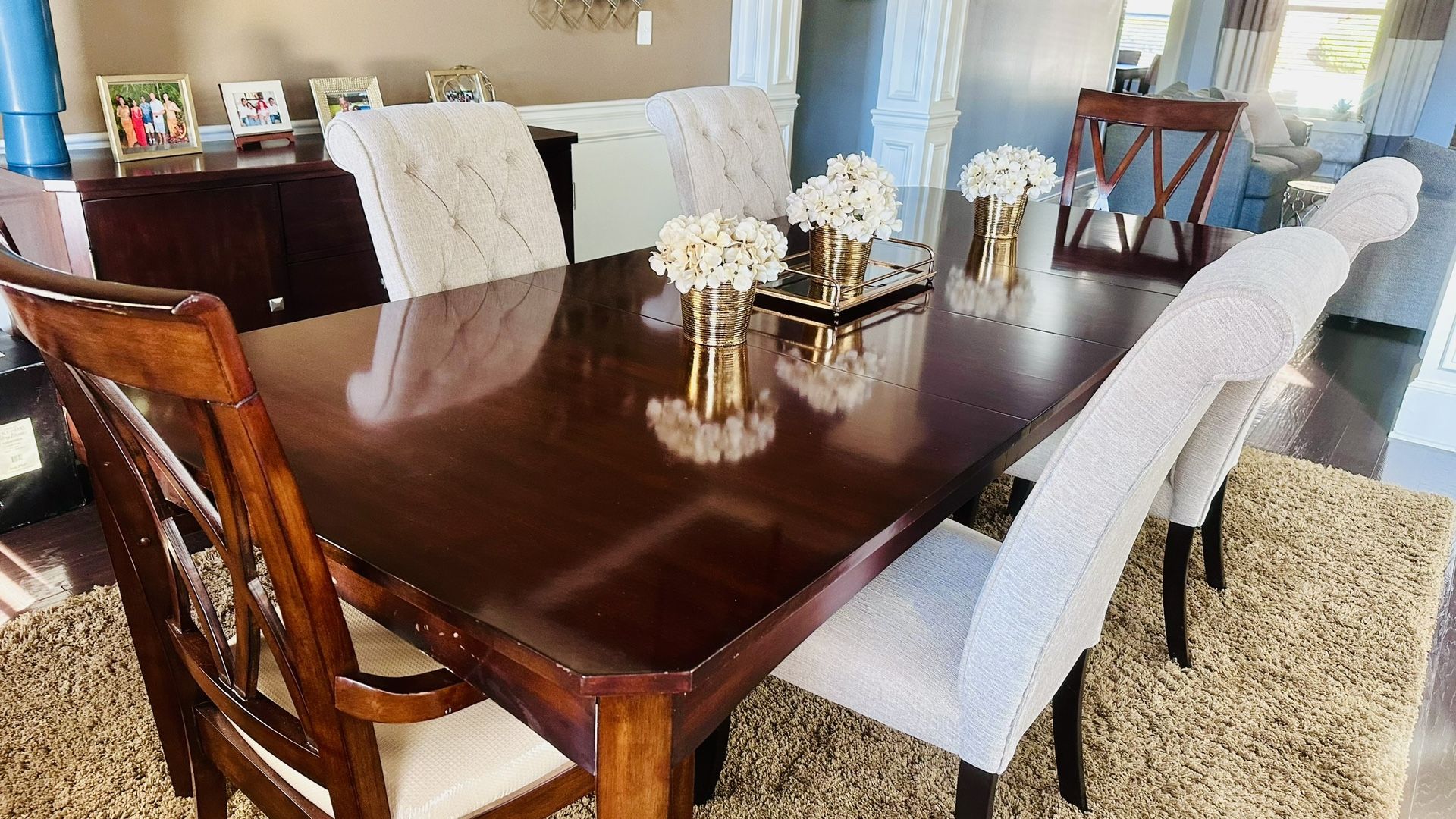 Wooden Dining Room Set