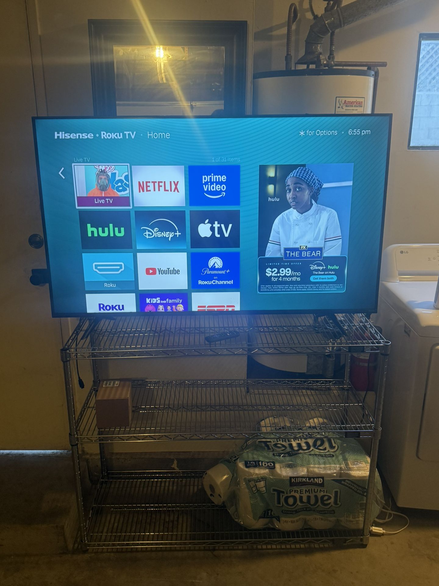 58inch 4K UHD LED Roku Smart TV