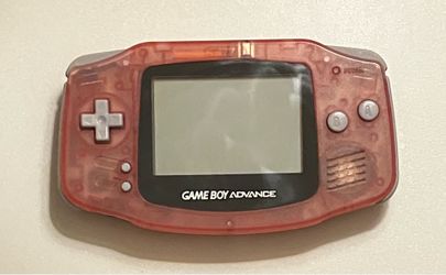 Gameboy Advance (Rose Transparent) AGS 001