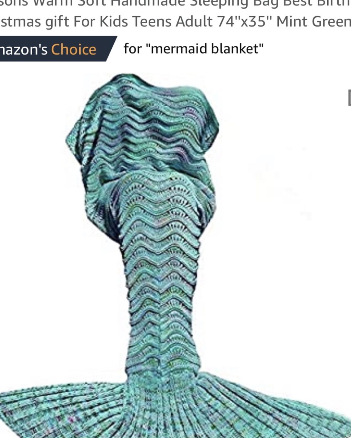 Mermaid Tail Blanket