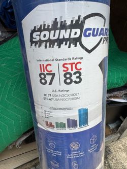 New SoundGuard PRO MAT Underlayment 100 SF Roll $45 a roll(13 Rolls Available)