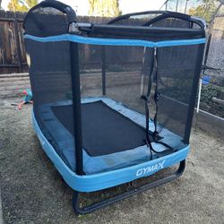Gymax Kids Trampoline With Net