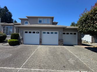 Garage door installed