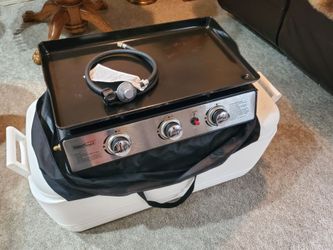 3 burner camping griddle