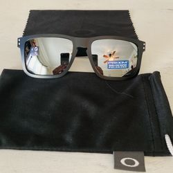 New Polarized Metal Oakley Holbrook