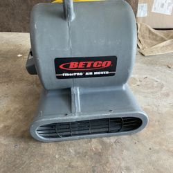  Betco 1/2 HP Floor Fan   Dryer 