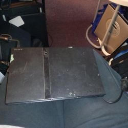PS2 With Power Cord For Parts