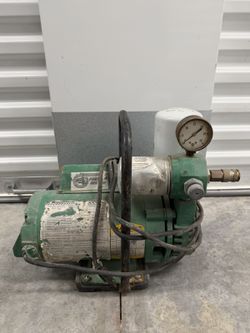 Bullard Free-Air Air Compressor Pump Baldor 0.75 HP 115/230V Industrial