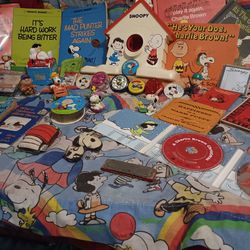 Vintage Snoopy Assorted Collectables