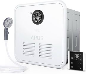 APUS RV Tankless Propane Water Heater 65,000 BTU 3.9 GPM w/ Remote