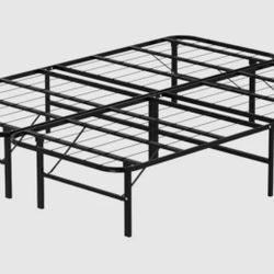 Steel  2 Black Twin Foldable Platform Frame 