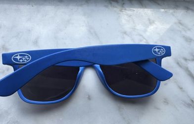 Subaru Blue Plastic Sunglasses